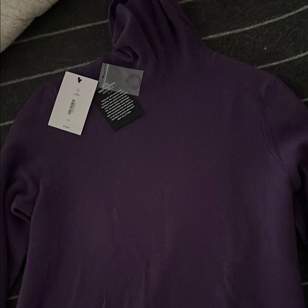 Beautiful purple cashmere turtleneck never worn